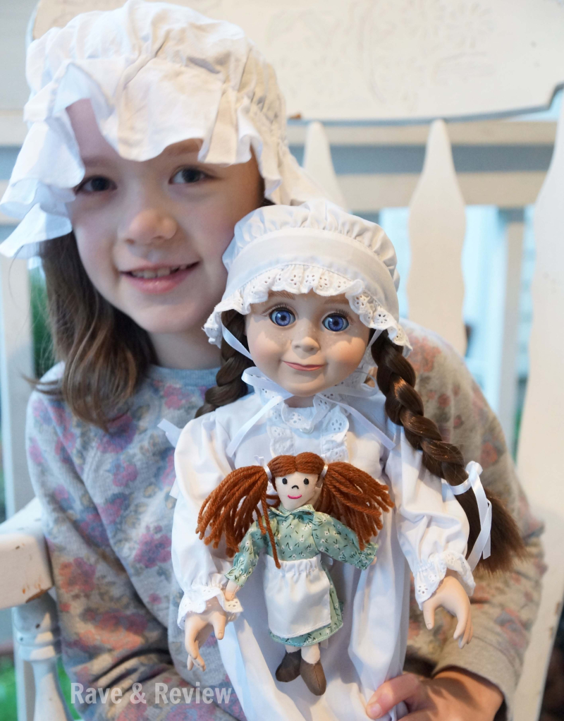 Laura ingalls doll with girl