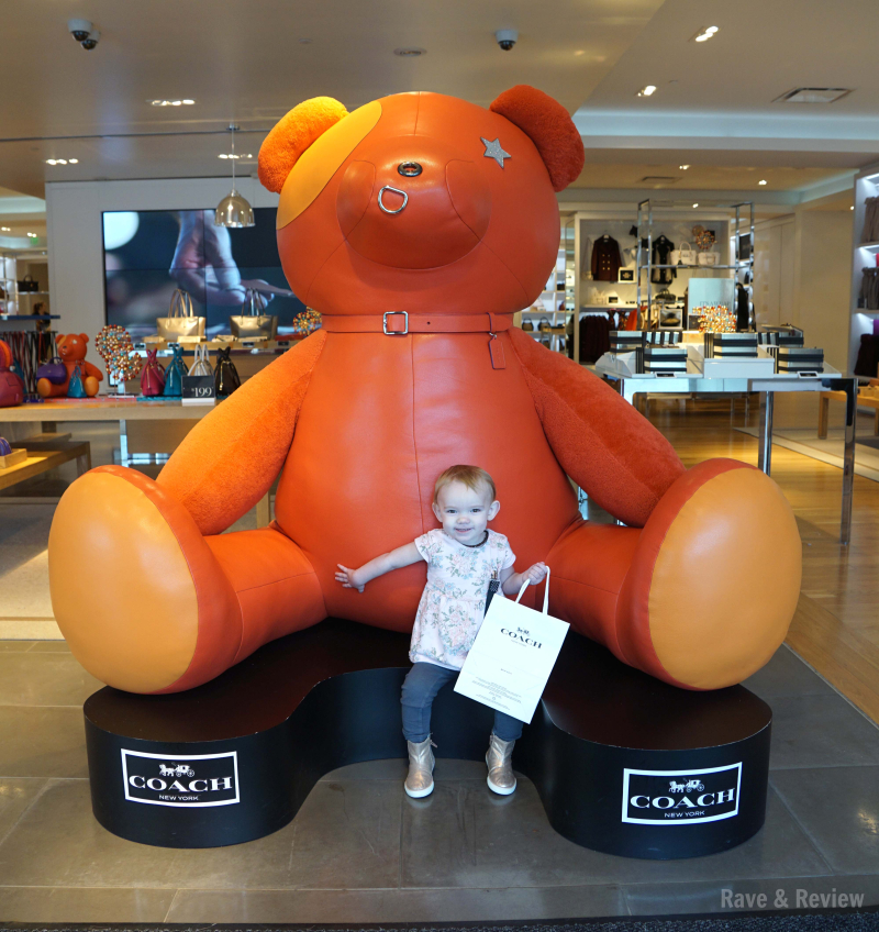 Seattle Premium Outlets Coach Bear Baby