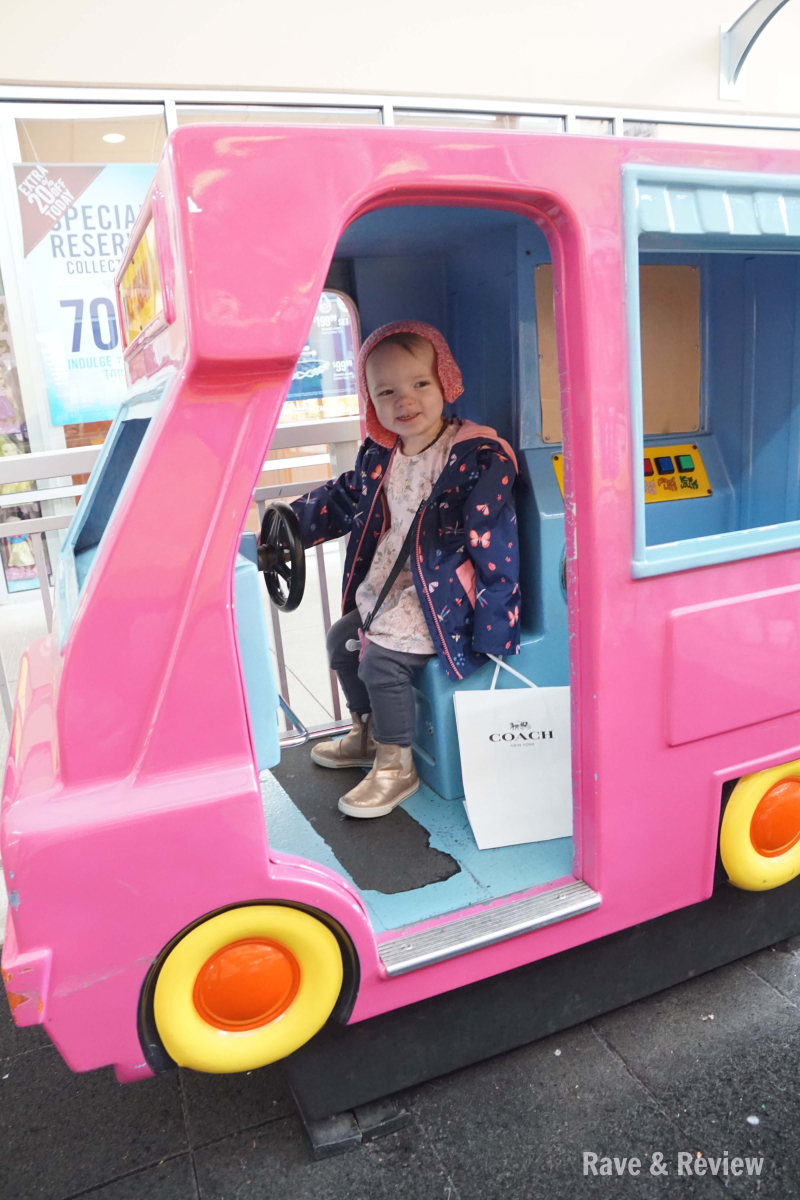 Seattle Premium Outlets toy ice cream truck