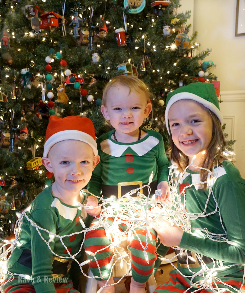 Three Kids at Christmas