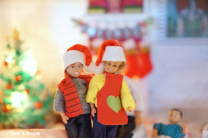Lundby kids at Christmas