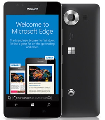 Microsoft Lumia 950 Microsoft Edge