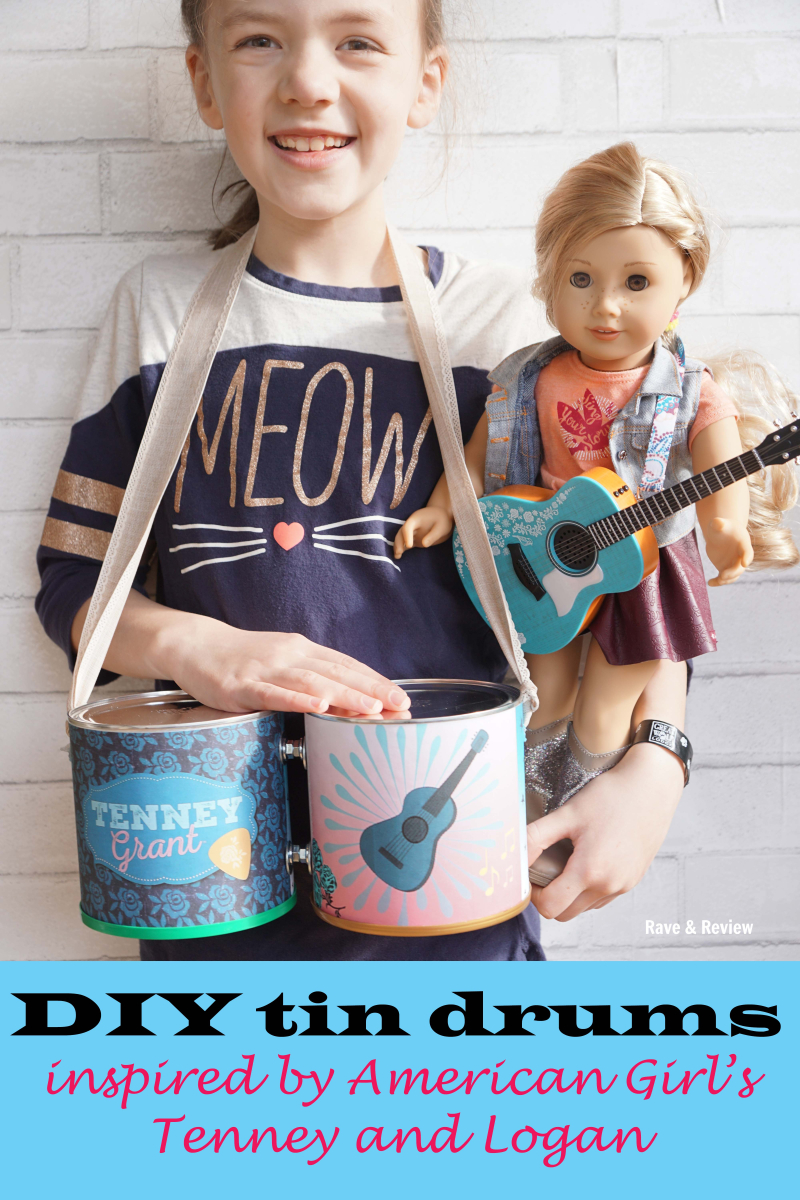 DIY Tin Drums inspired by American Girl
