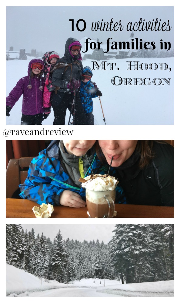 10 winter activities for families in Mt Hood Oregon