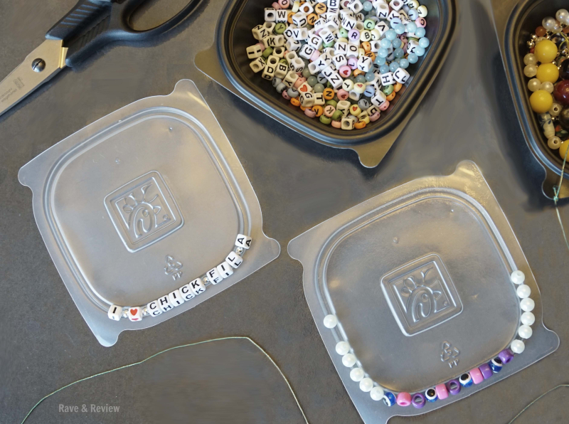 Chick Fil A bead containers