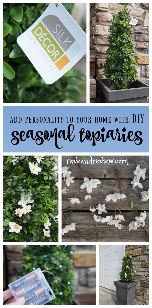 Add personality to your home with Seasonal Topiaries