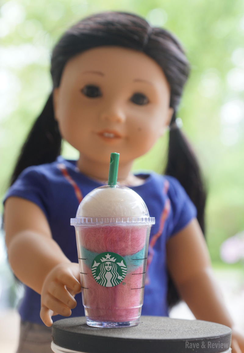 American Girl Z with Starbucks