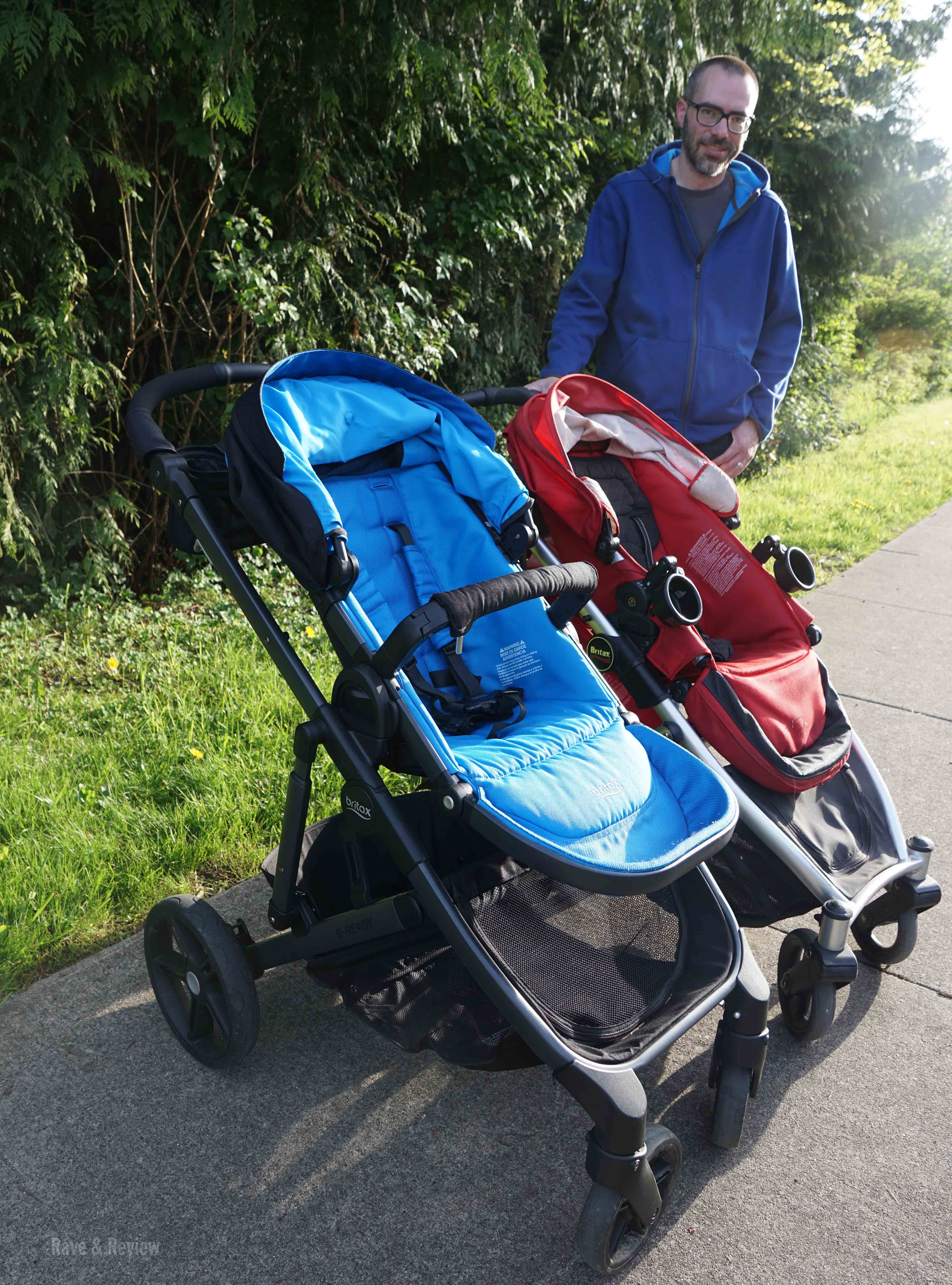 Changes to the 2017 Britax B-Ready stroller