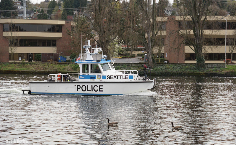 Fremont police boat