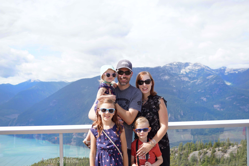 Family in Squamish Sea to Sky Gondola