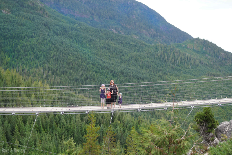 On suspension bridge