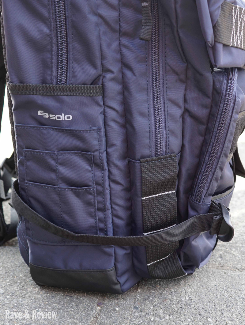 Solo backpack side