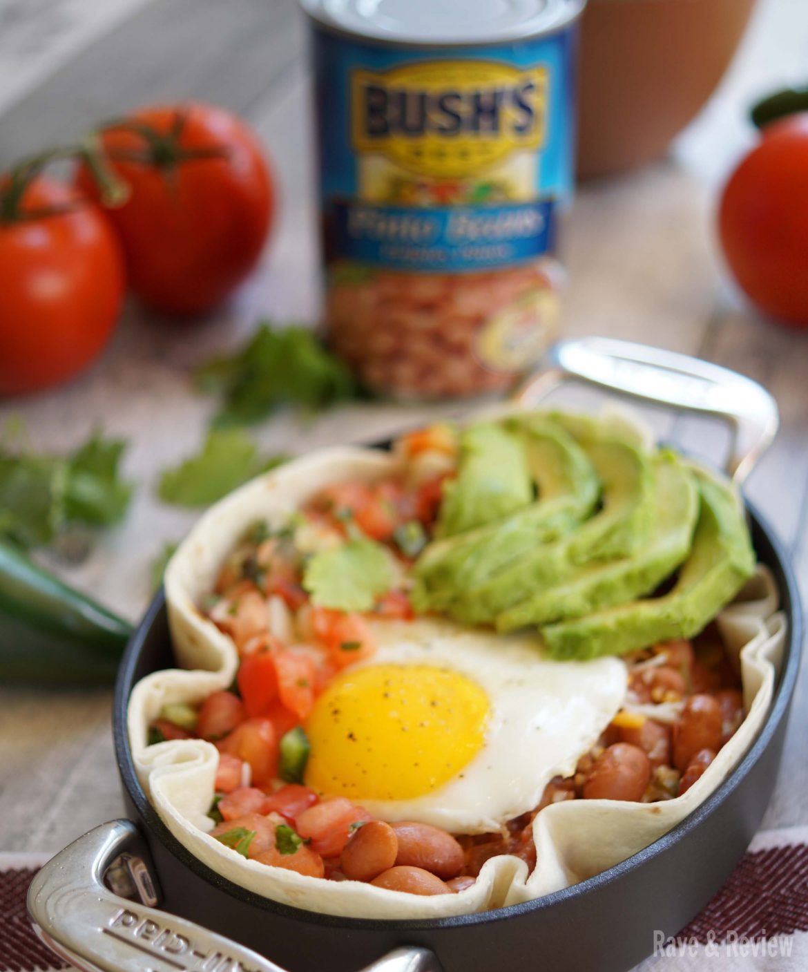 Huevos Rancheros with pico de gallo Huevos Rancheros with pico de gallo