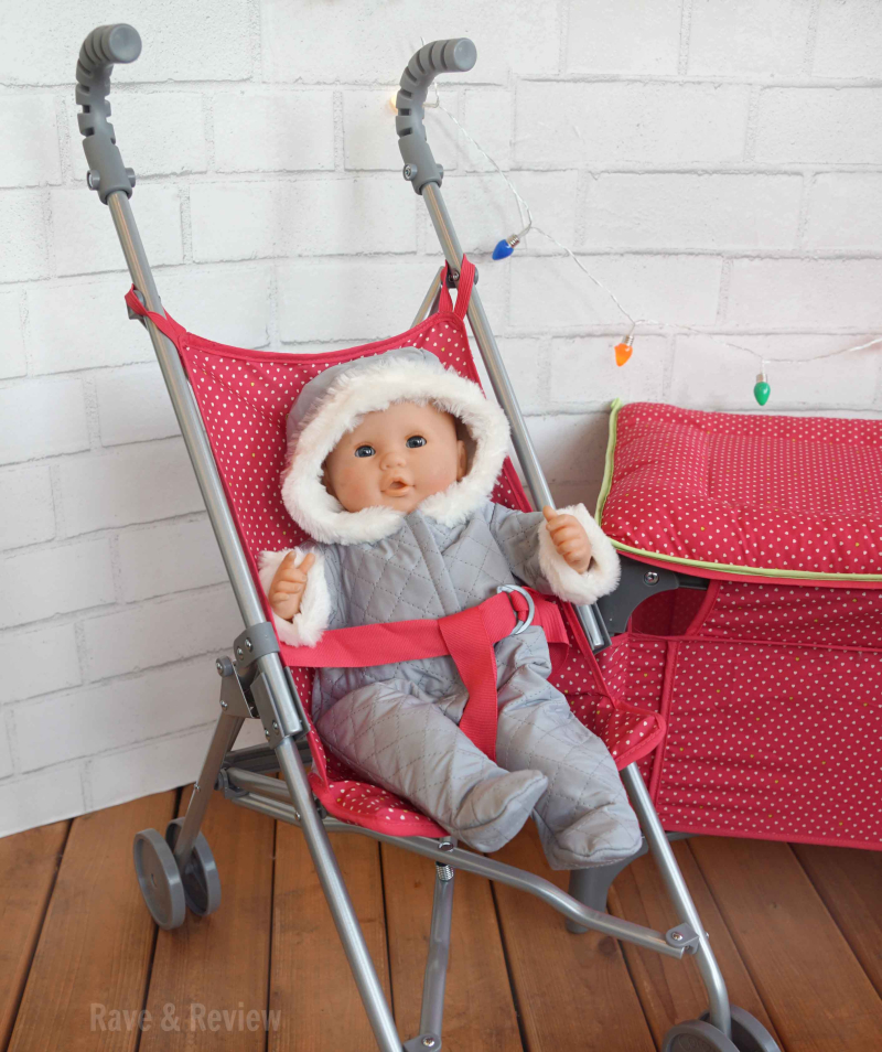 Corolle baby in stroller