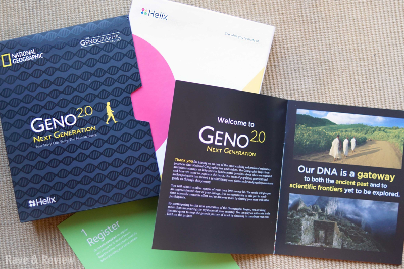 Helix National Geographic DNA kit