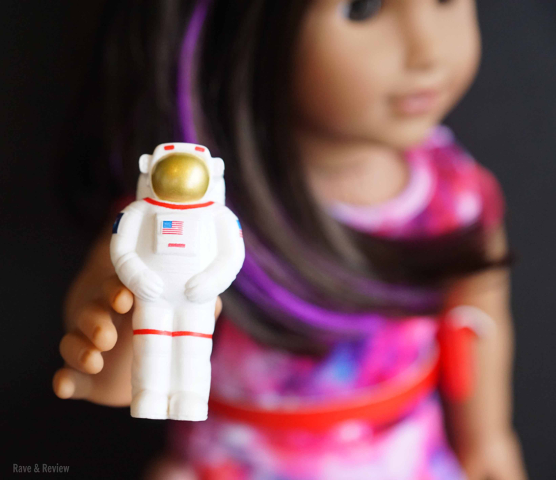 Luciana with spaceman