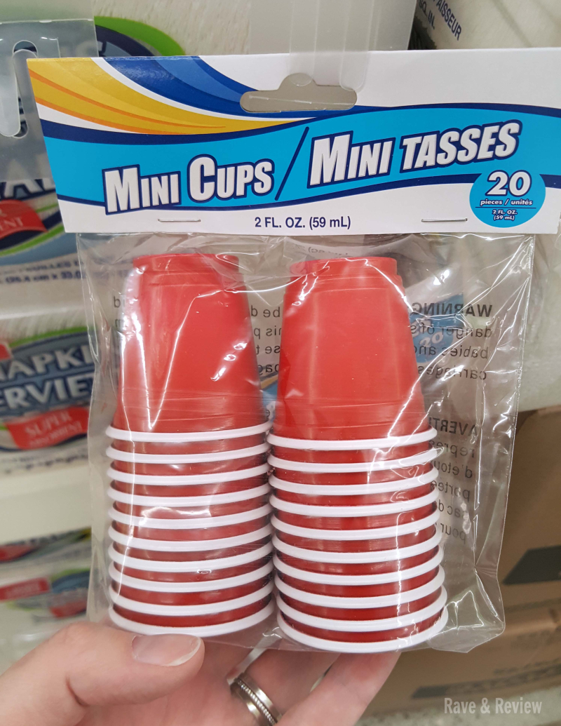 Dollar Store Mini Cups
