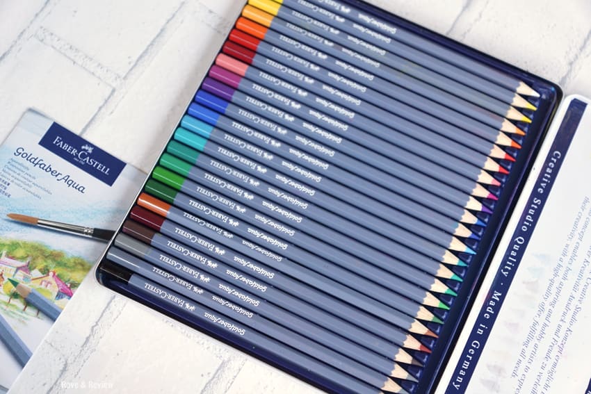 Faber Castell pro art supplies watercolor pencils
