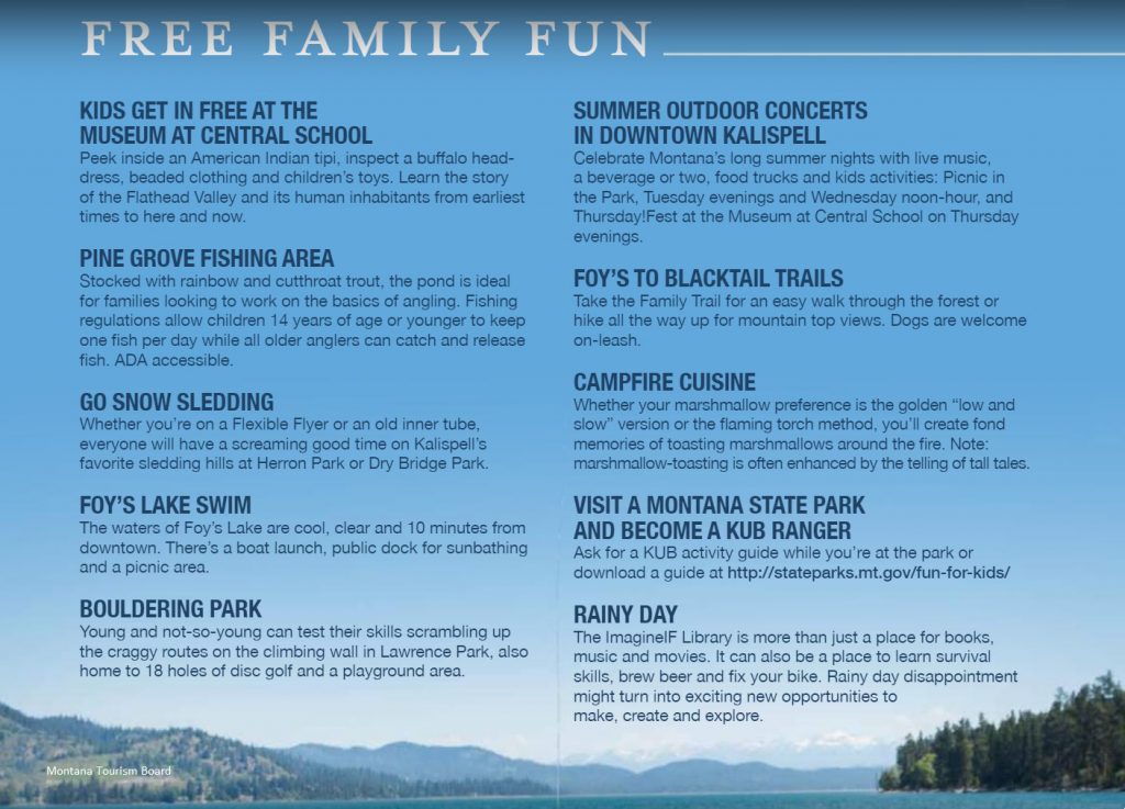 Kalispell Free Family Fun