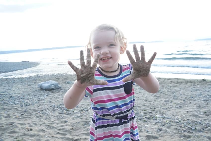 Beach Day Sandy Hands