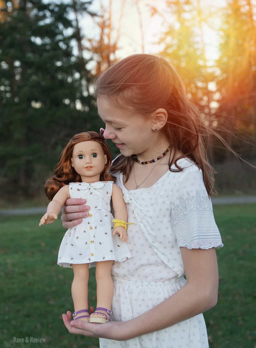 American Girl Blaire with kiddo