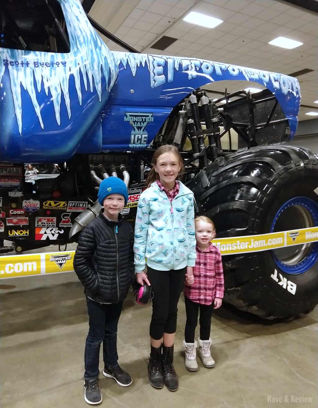 Kids at Monster Jam Seattle Pit Party Monster Jam back in Seattle