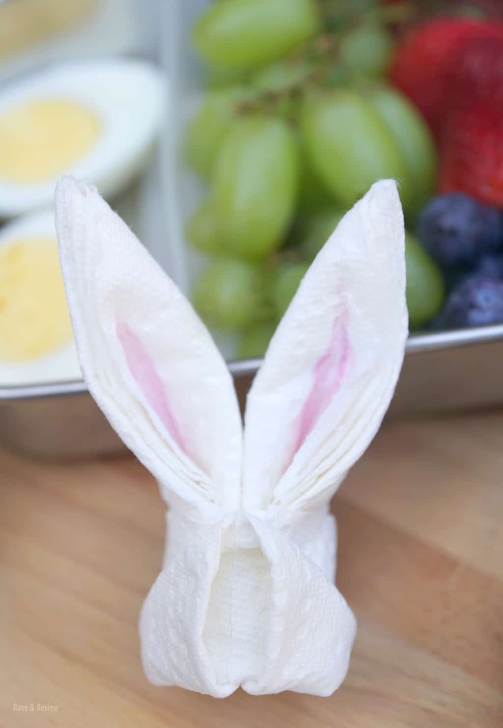 Brawny paper towel origami bunny