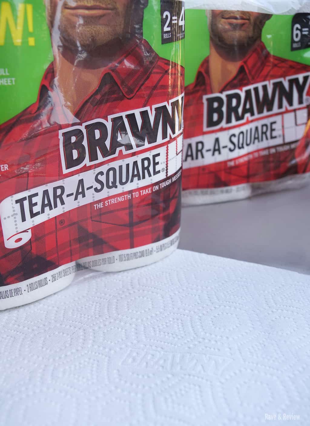 Brawny tear a square Lunchbox love: origami paper towels