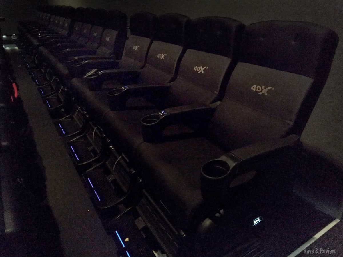 4DX movie seats