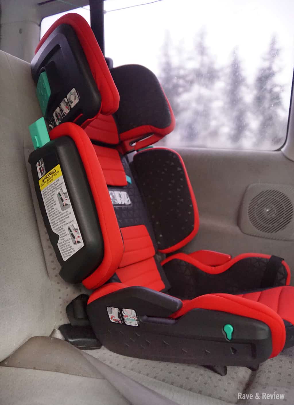 RR hifold booster seat alone
