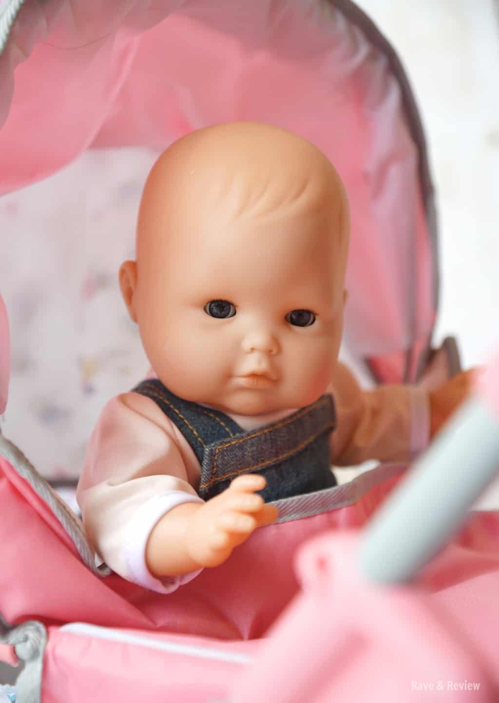 Corolle doll in stroller