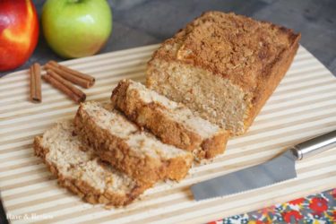 Cinnamon applesauce bread with self-rising flour