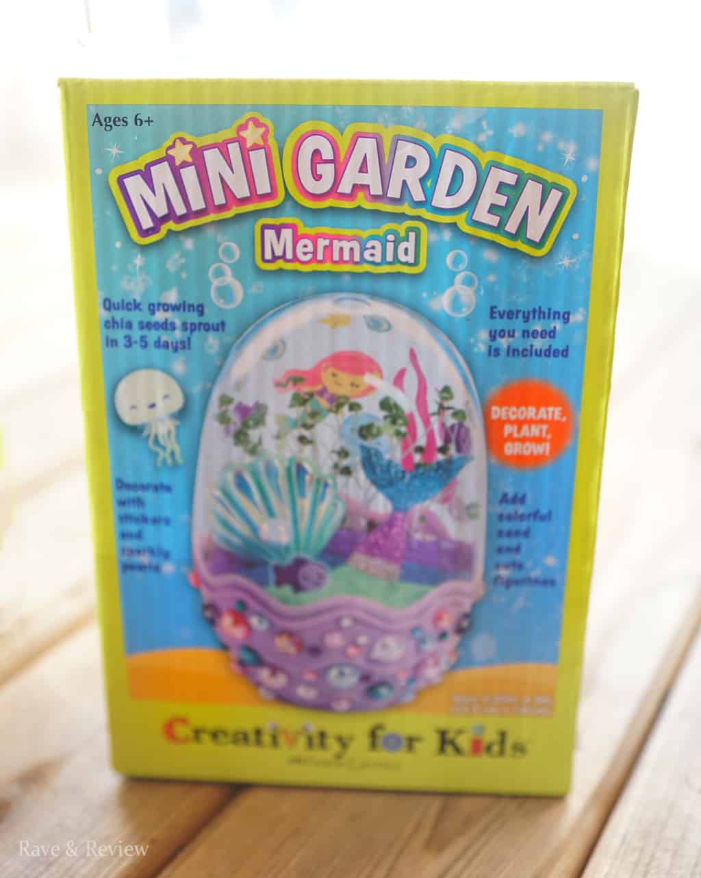 Creativity for KIds Mini Mermaid Garden Gardening fun with Faber-Castell
