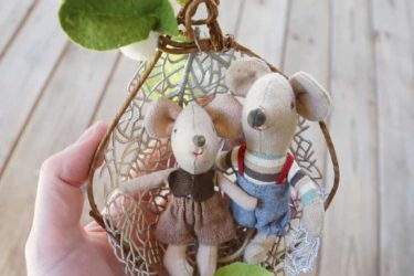 DIY miniature fairy swings