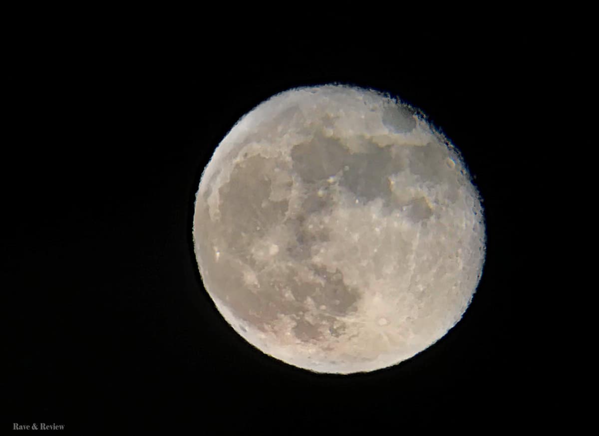 Celestron telescope Moon