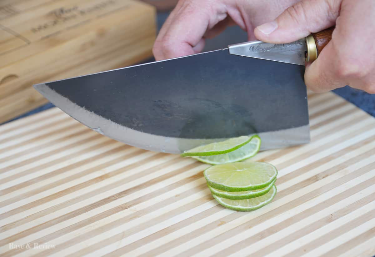 Thai Moon knife cutting limes