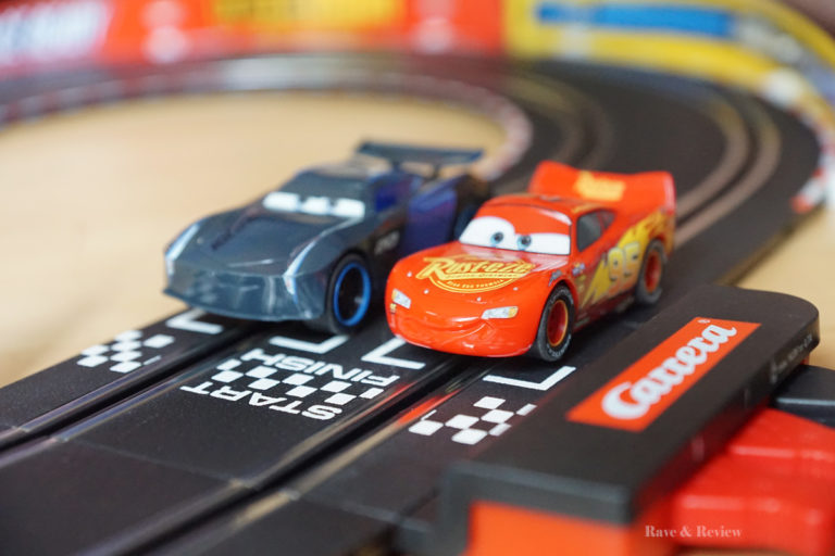 Carrera Go!!! DisneyPixar Cars themed slot cars Rave & Review
