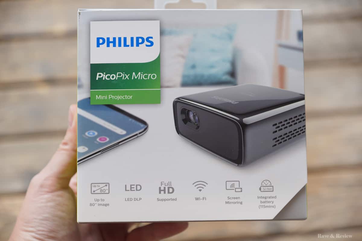 Philips PicoPix Micro Beamer 150 Color Lumens Mini-HDMI WiFi Micro USB 