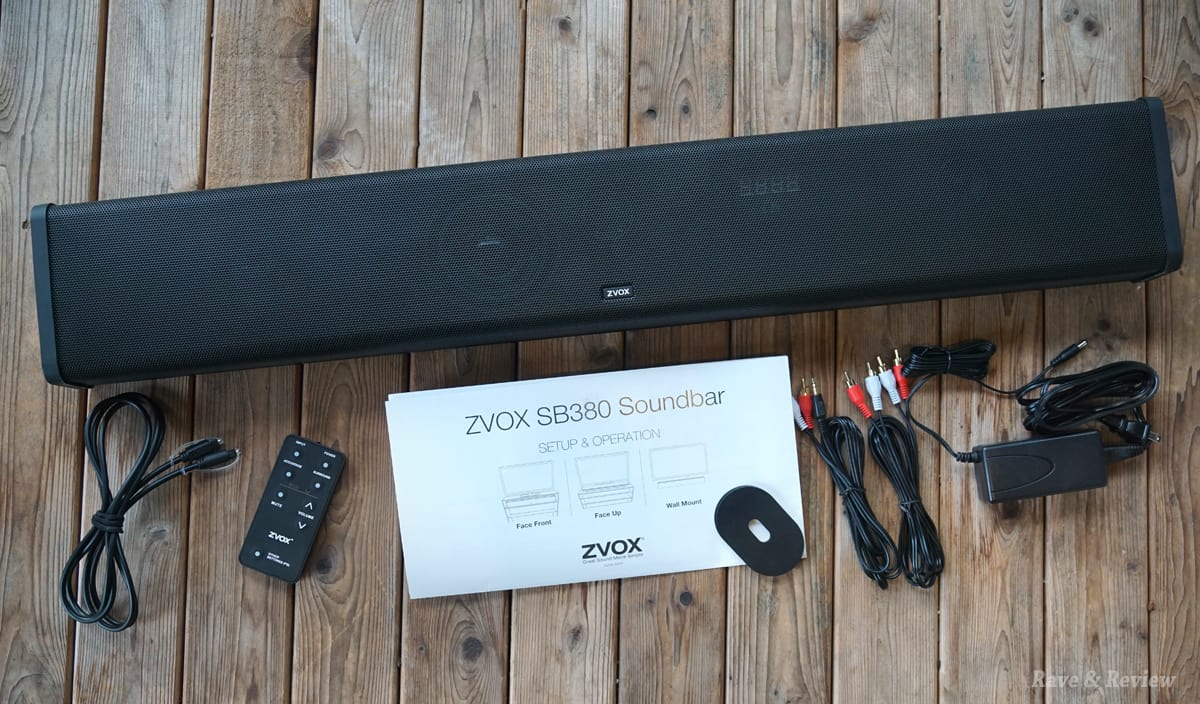ZVOX SB380 Sound Bar with AccuVoice Rave & Review