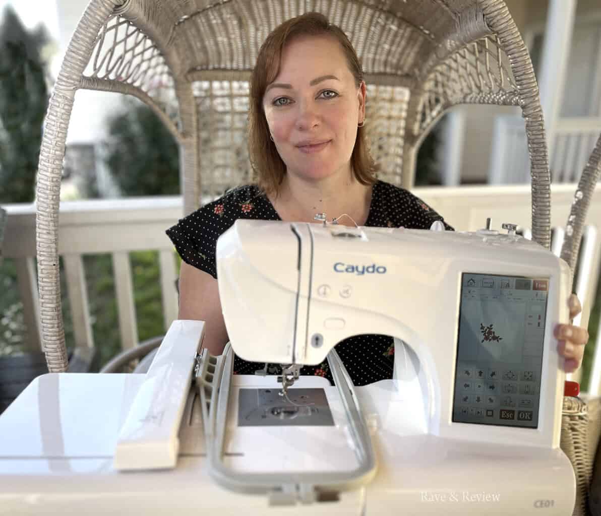 Caydo CE01 smart embroidery machine - Rave & Review