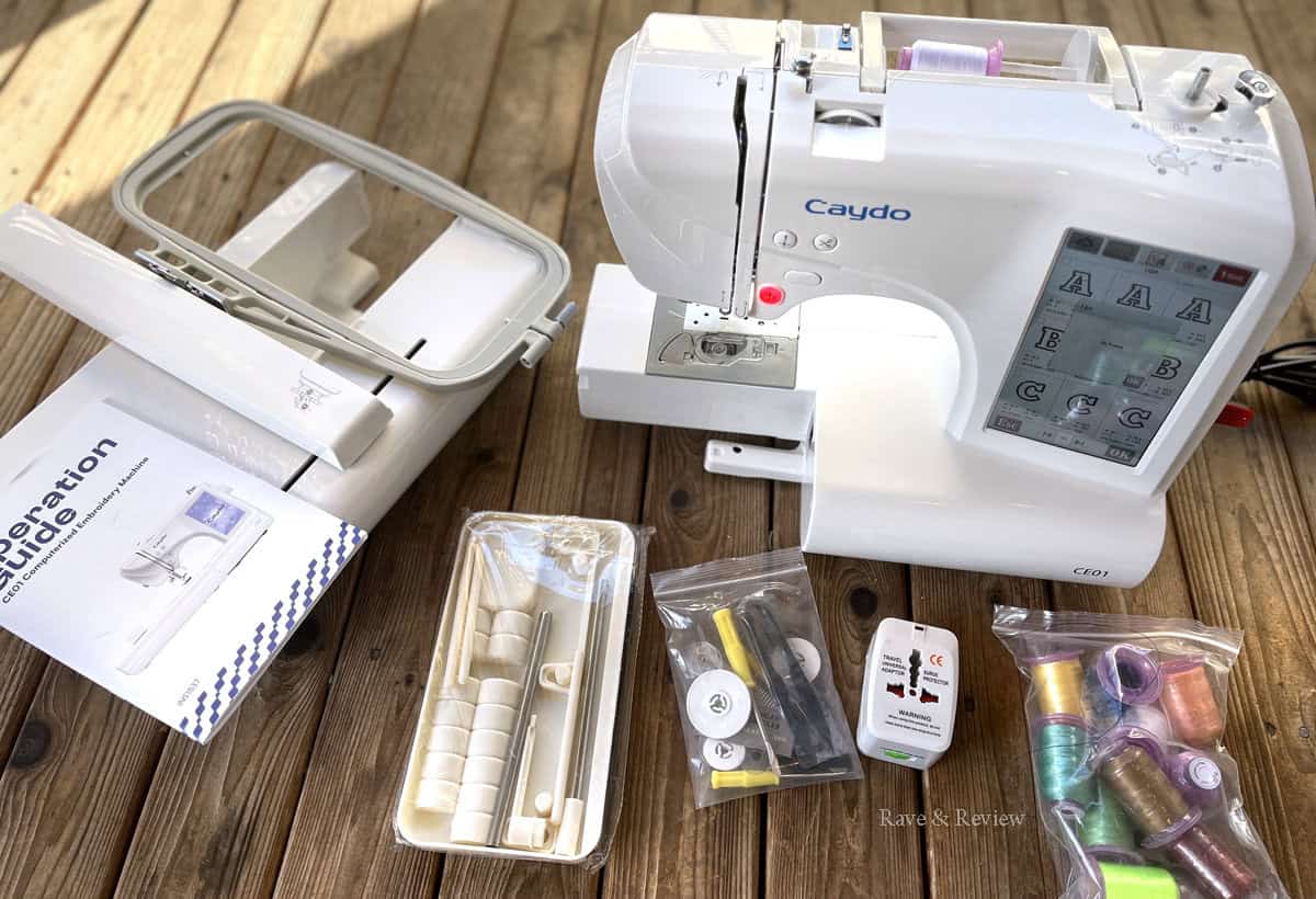 Caydo CE01 smart embroidery machine - Rave & Review