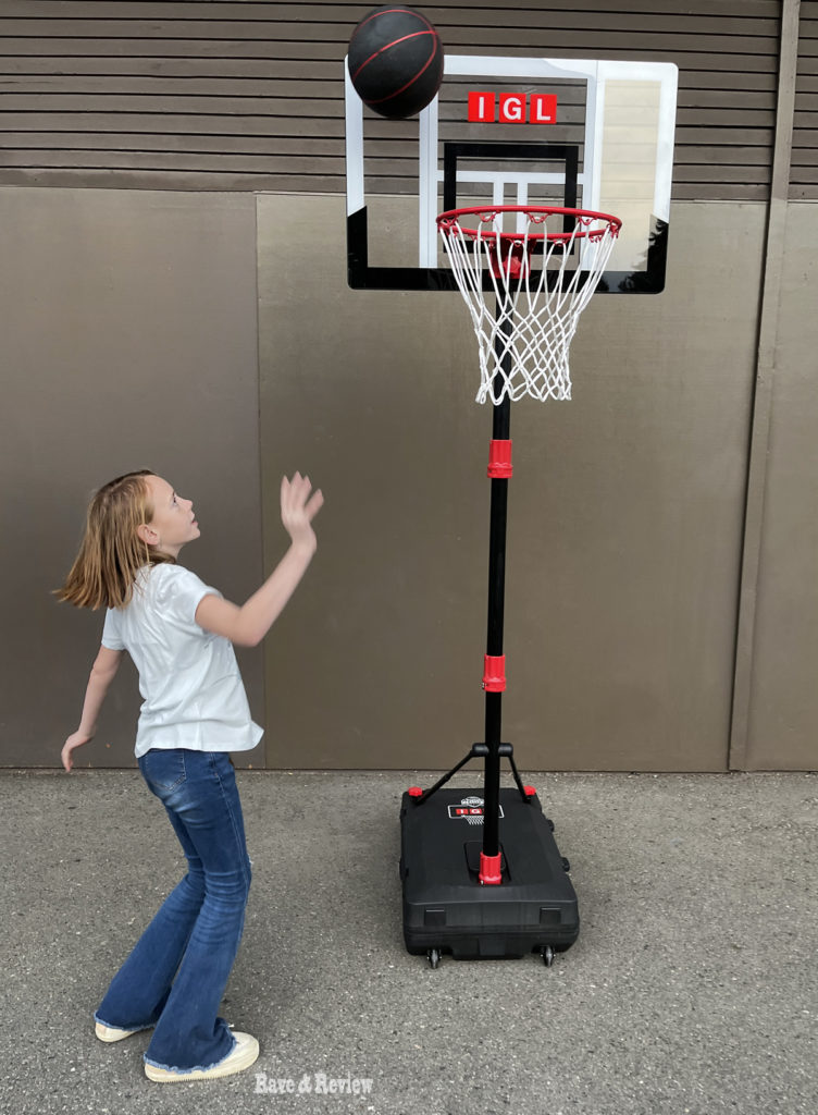 IGL travel basketball hoop